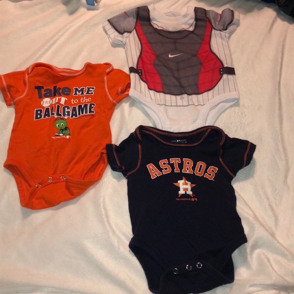 Baseball onesies!!